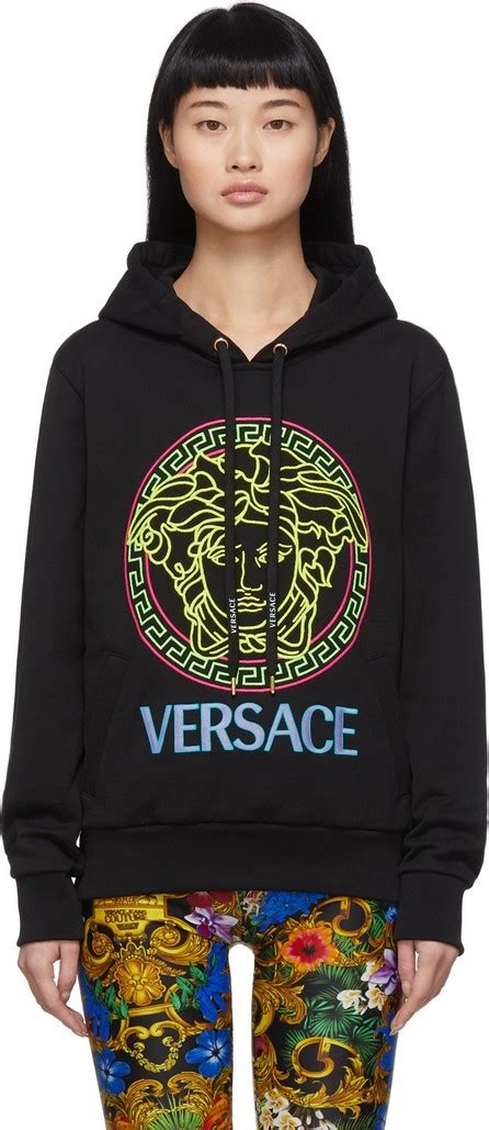 ssense versace hoodie